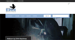 Desktop Screenshot of eknmachines.com